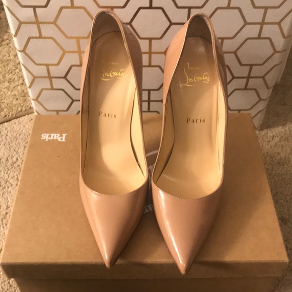 Christian Louboutin Beige So Kate 120 - Picture 3 of 7